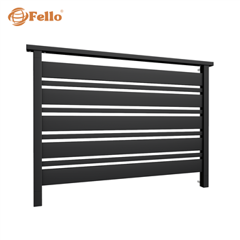 Balustrada francuska Classic MIX RAL – malowana w całości