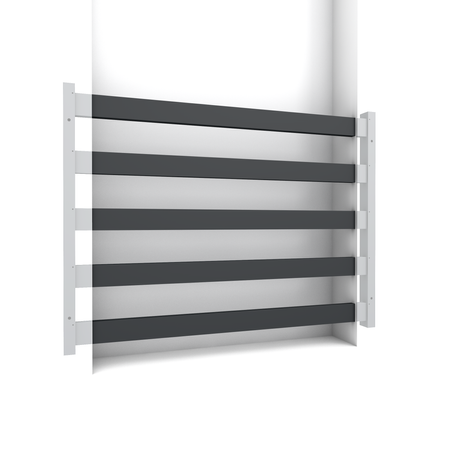 Balustrada francuska AluSlim RAL 7016 MAT – ekspresowa wysyłka