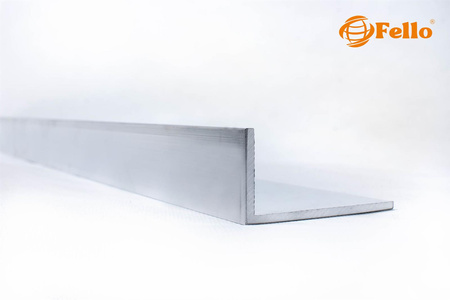 Kątownik aluminiowy 80x80x8 R0,5 - Imitacja drewna