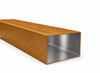 Profil aluminiowy 150x100x3 R0,5 - Imitacja drewna