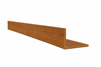 Kątownik aluminiowy 30x15x2 R0,5 - Imitacja drewna