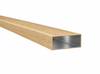Profil aluminiowy 100x50x4 R0,5 - Imitacja drewna