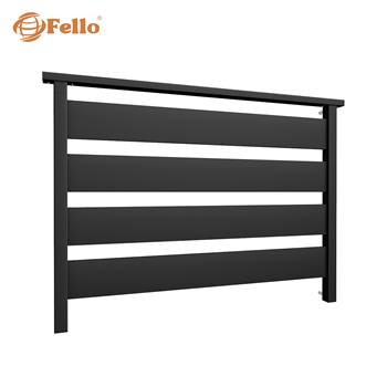 Balustrada francuska SIMPLE RAL – malowana w całości