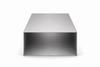 Profil aluminiowy 200x100x2,5 R0,5 - Surowy