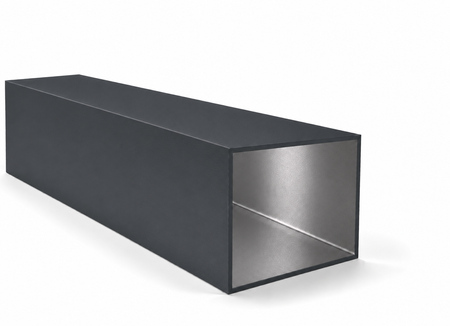 Profil aluminiowy 150x150x5 R0,5 - RAL