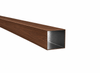 Profil aluminiowy 120x120x4 R0,5 - Imitacja drewna