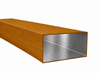Profil aluminiowy 200x100x2,5 R0,5 - Imitacja drewna