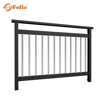 Balustrada francuska Modern RAL  – malowana w całości