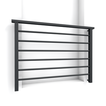 Balustrada francuska AluLight RAL 7016 - ekspresowa wysyłka