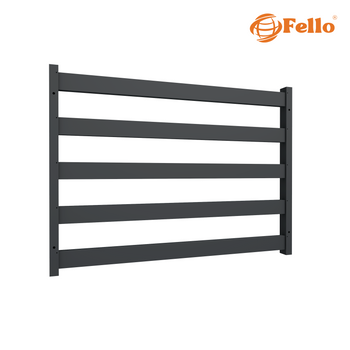 Podtynkowa balustrada francuska AluSlim Imitacja drewna